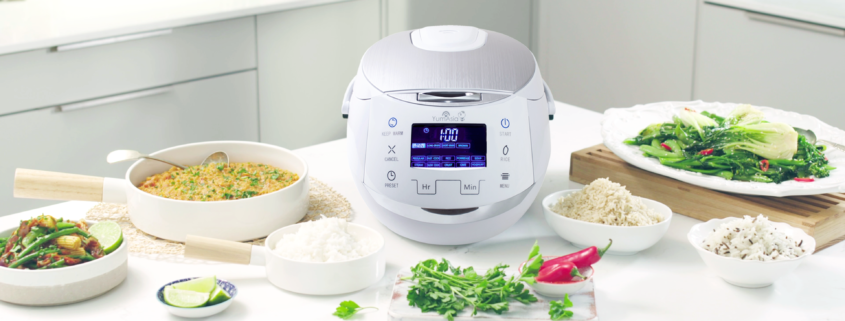 New white colour sakura 2020 multifunction rice cooker